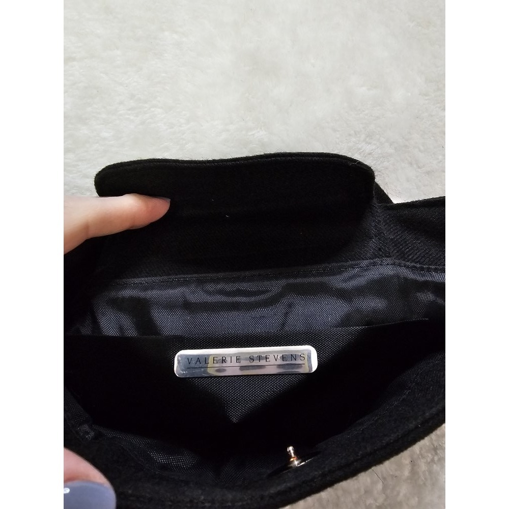 Vintage‎ Valerie Stevens Embroidered Handbag Evening Bag - Picture 7 of 7